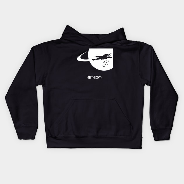 free birds Kids Hoodie by xxid